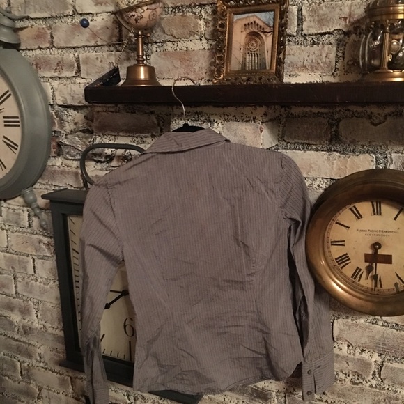 Banana Republic Striped button down shirt XS - Picture 2 of 2